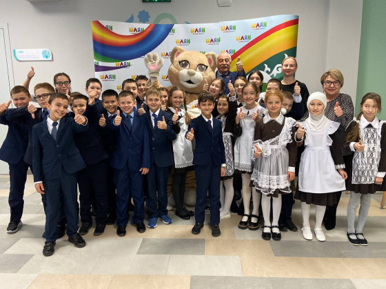 Бүген «Балачак җыры» концерты Казанның 18 нче татар гимназиясендә үтте! 