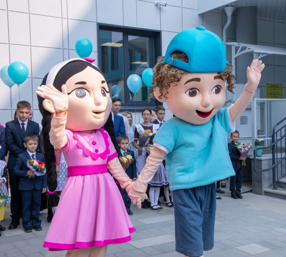 18нче гимназиянең яңа уку корпусы ачылды!