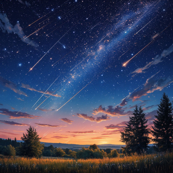 Беренче җәйге йолдызлар яңгыры!