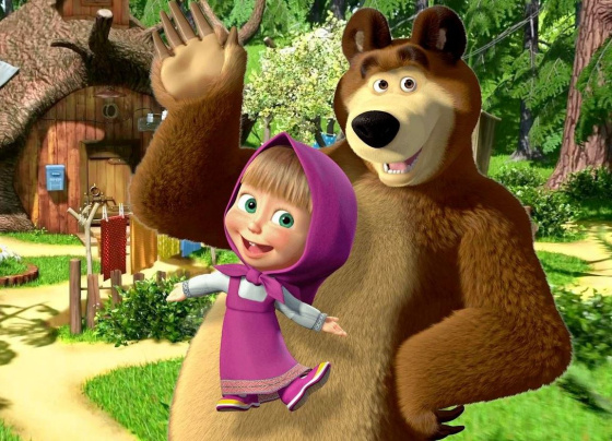 «Маша белән Аю» бүгеннән эфирда!