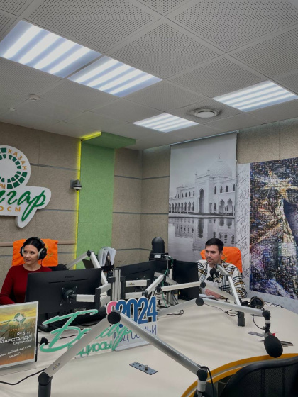 «Болгар радиосы»нда яңартылган студия ачылды