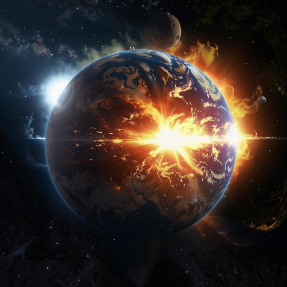 Март аенда Җирне көчле магнит давылы каплый