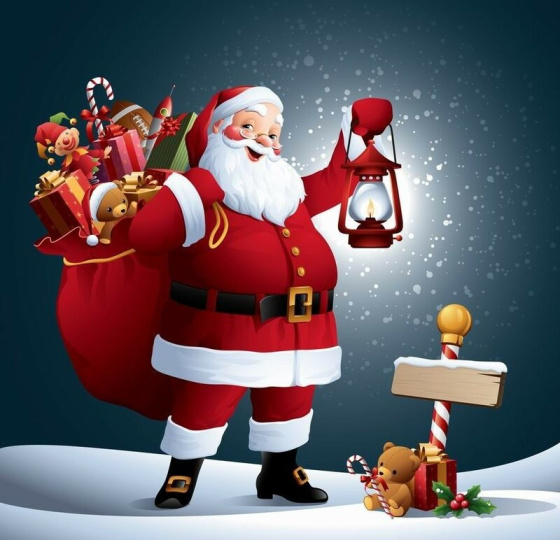 Санта-Клаус үзенең туган көнен билгели