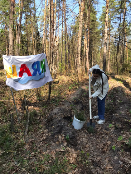 «ШАЯН ТВ» каналы агачлар утыртуда катнашты!