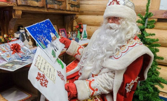 Кыш Бабай балалардан 8 меңгә якын хат алган