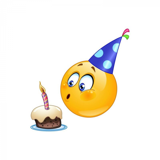 Туган көнең белән, смайлик!