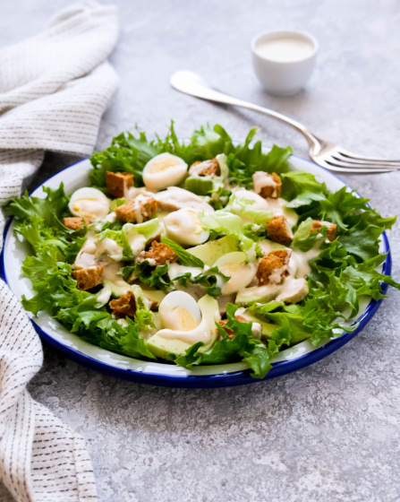  ШАЯН рецепт: "Цезарь" салаты